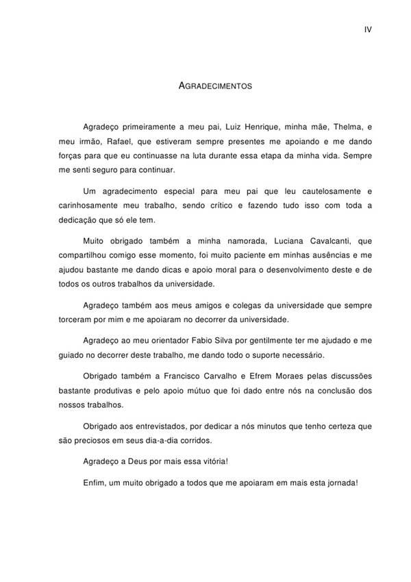 🔥🔥🔥 Como Fazer O Agradecimento Do Tcc Como Fazer Agradecimento A Banca Do Tcc 9968