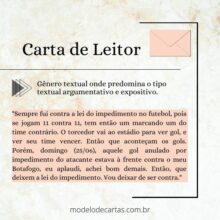 Cartas de Leitor O Que É e Exemplos para Aprender Modelos de Carta